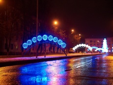 Украшение города / Decorating the city