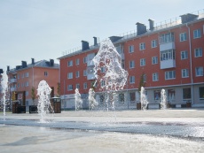 Фонтаны на ул. Лейпунского / Fountains in Leypunsky St.