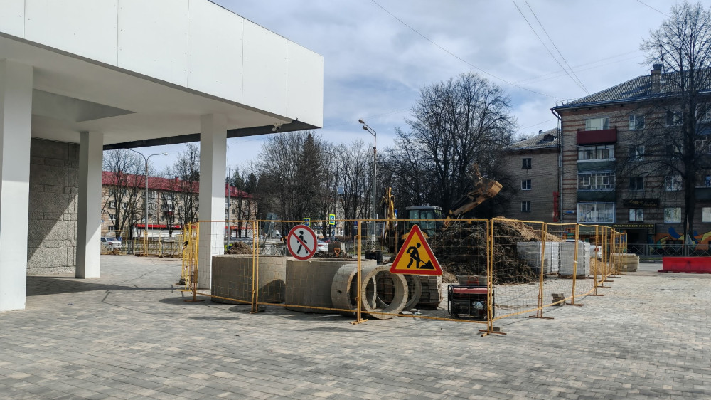 Специалисты РИР продолжают работы на Треугольной площади