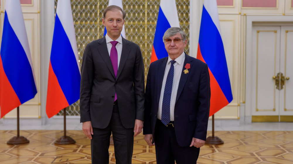 Михаил Русин награжден орденом «За заслуги перед Отечеством»