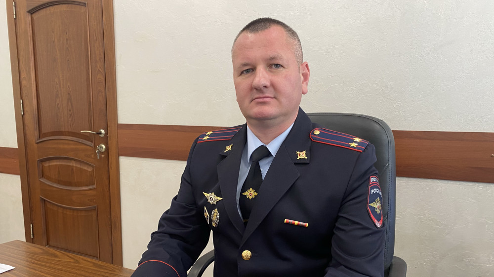Начальник регионального управления МВД России Сергей Никифоров представил нового руководителя ОМВД России  по городу Обнинску Антона Матвеева